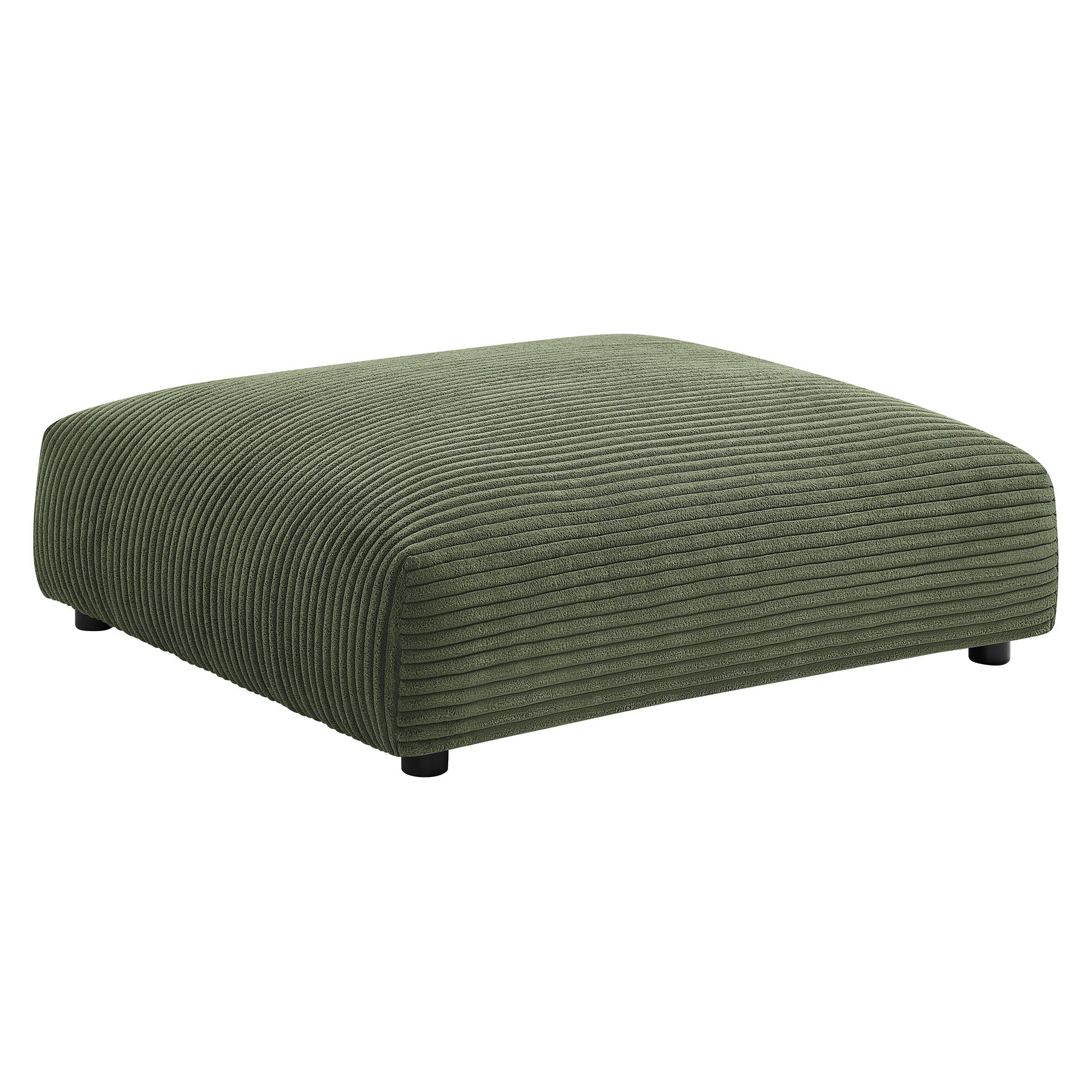 Solace 3-Piece Modular Corduroy Upholstered Sectional Sofa by Modway