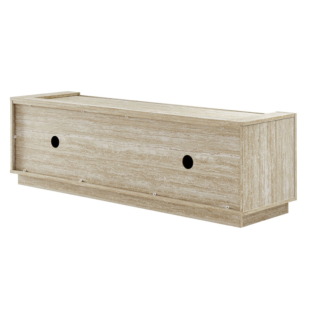 Hollis 59" Travertine TV Stand by Modway