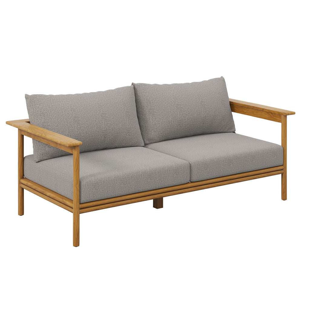 Wren 6-Piece Outdoor Patio Teak Wood Furniture Set by Modway