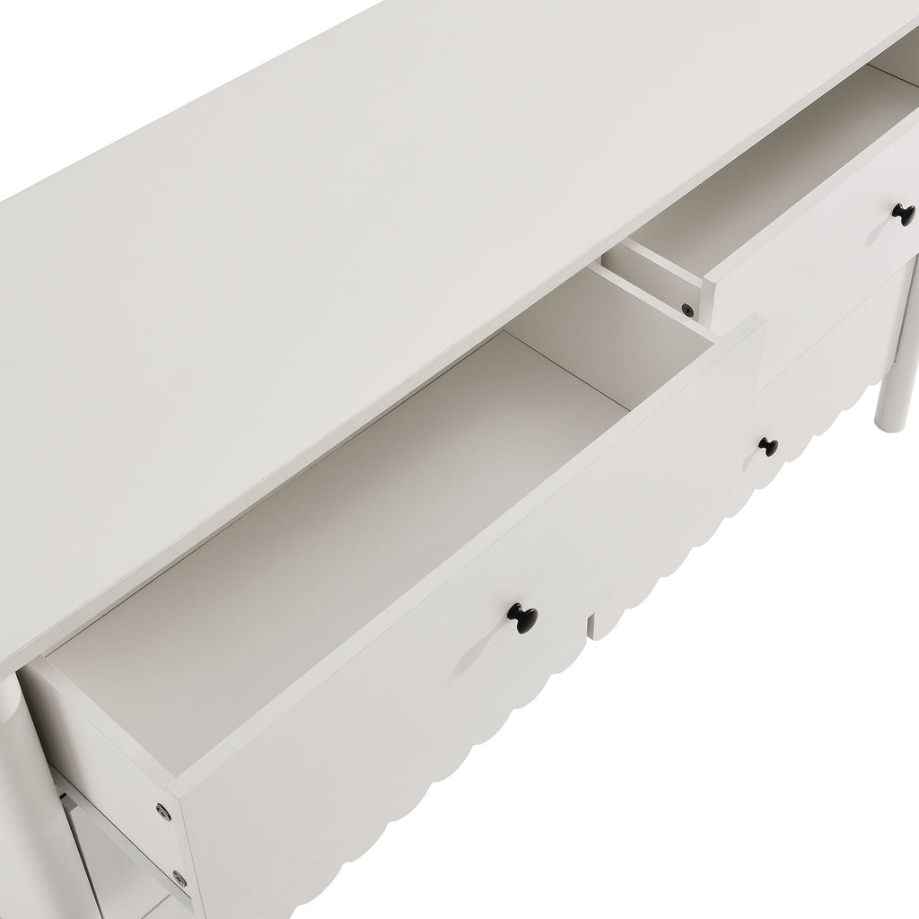 Emmeline Scalloped 6-Drawer Dresser by Modway