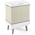 35L Large Towel Warmer with Heating and Drying Modes for Bathroom-Beige