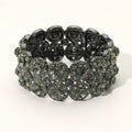 Crystal Rhinestone Stretch Evening Bracelet