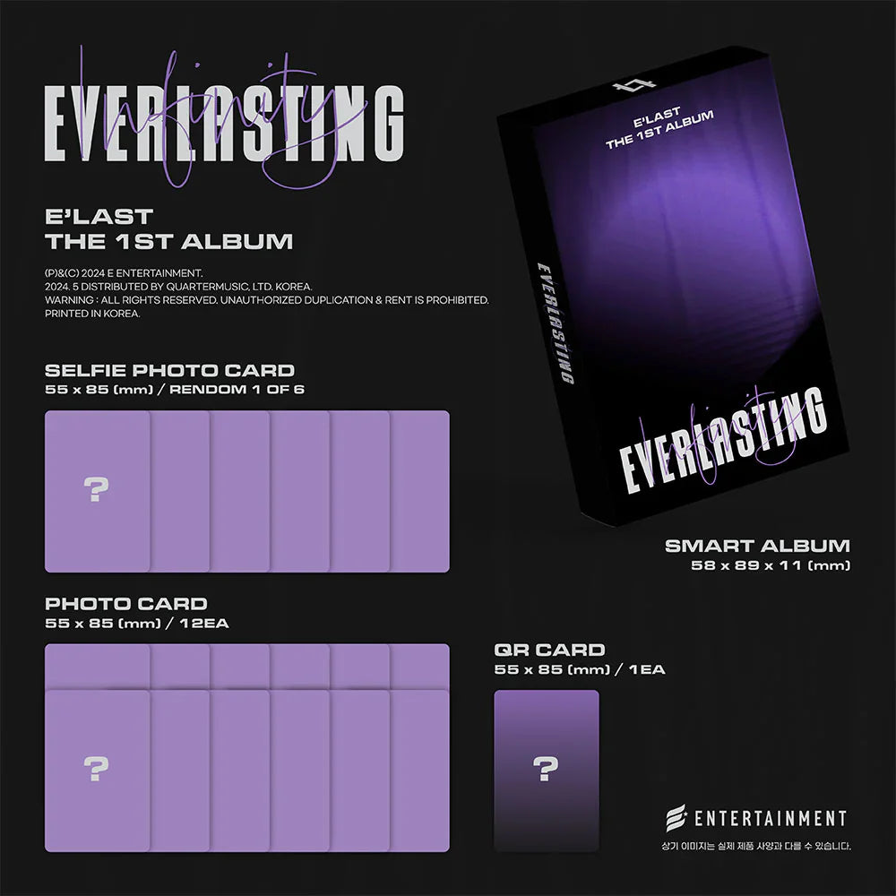 E'Last 1st Album - Everlasting Smart Ver. (2 Version Set)