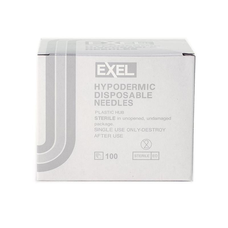 EXEL 27G x 1-1/4" Hypodermic Needles w/ Regular Wall - 26427