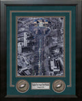 Philadelphia Eagles Super Bowl LII Champions Parade NFL Football Framed and Matted Photo