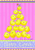 Easter Just Chicky Garden Flag 2 Sided