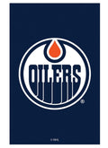 Edmonton Oilers Garden Flag 2 Sided Applique