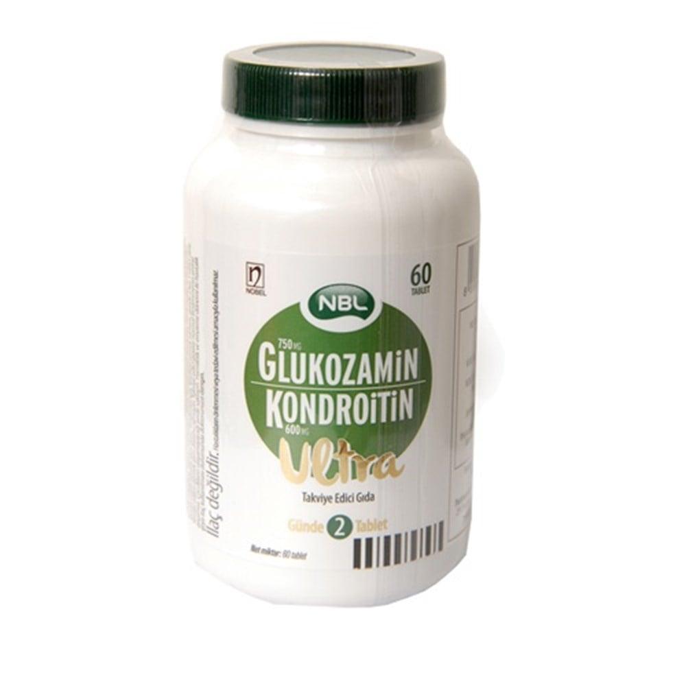 NBL Glucosamine Chondroitin Ultra 60 Tablets - Joint Health Support Supplement