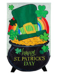 End of the Rainbow Garden Flag 2 Sided