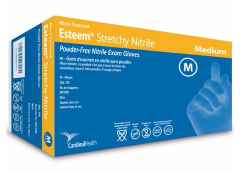 Esteem® Stretchy Nitrile II Examination Gloves – Micro Textured