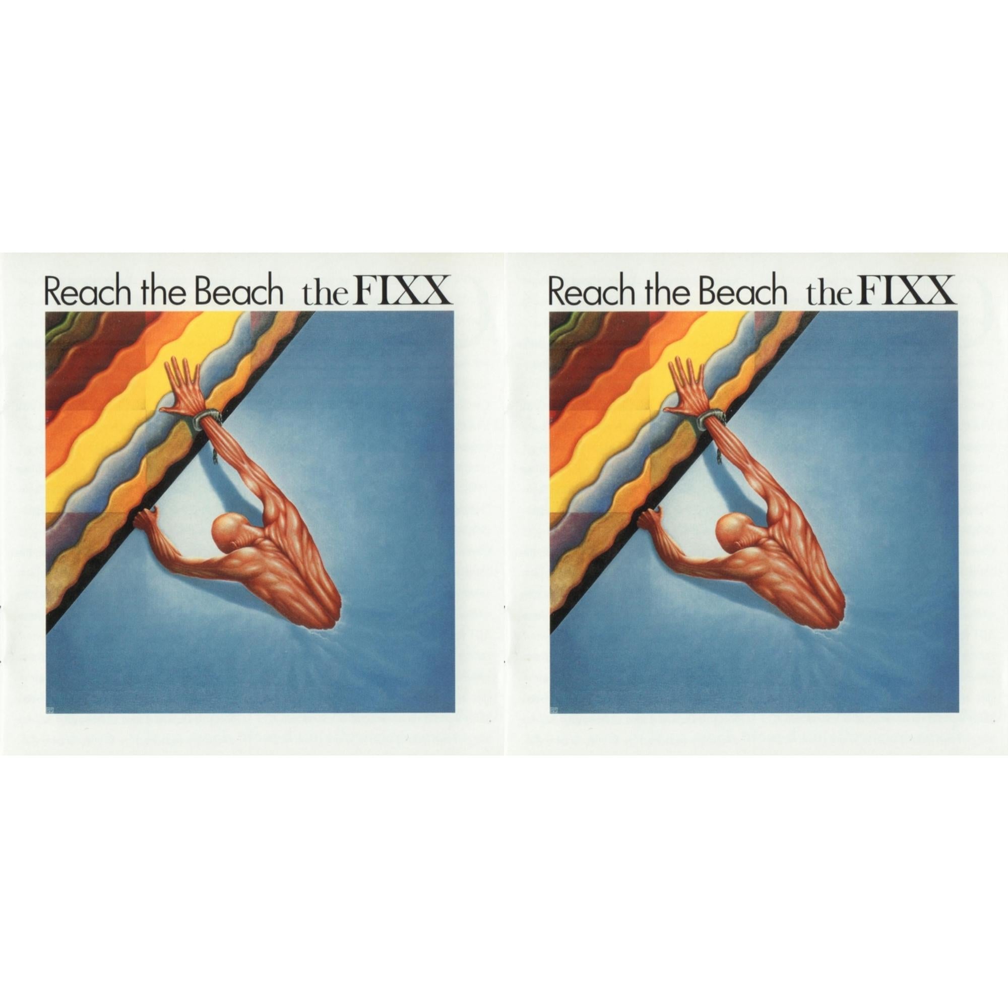 Fixx - Reach The Beach (Gold LP Vinyl/Limited Edition/Bonus Tracks) & Reach The Beach (Blue LP Vinyl/Limited Edition/Bonus Tracks)