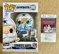 Tony Romo Signed NFL Santa Dallas Cowboys Exclusive Funko Pop! #265 JSA COA READ