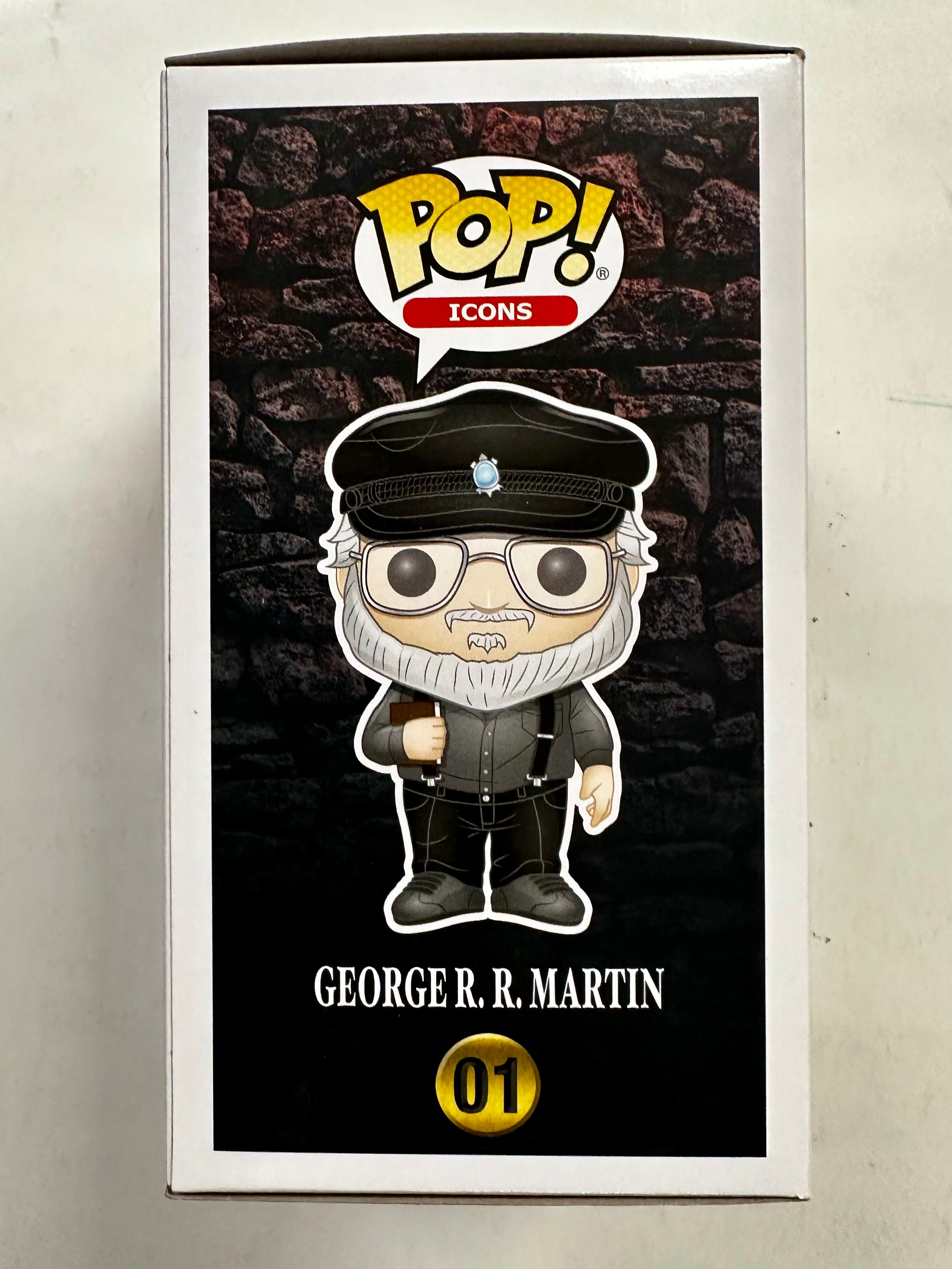Funko Pop Icons George R. R. Martin #01 Game Of Thrones Barnes & Noble Vaulted Exclusive