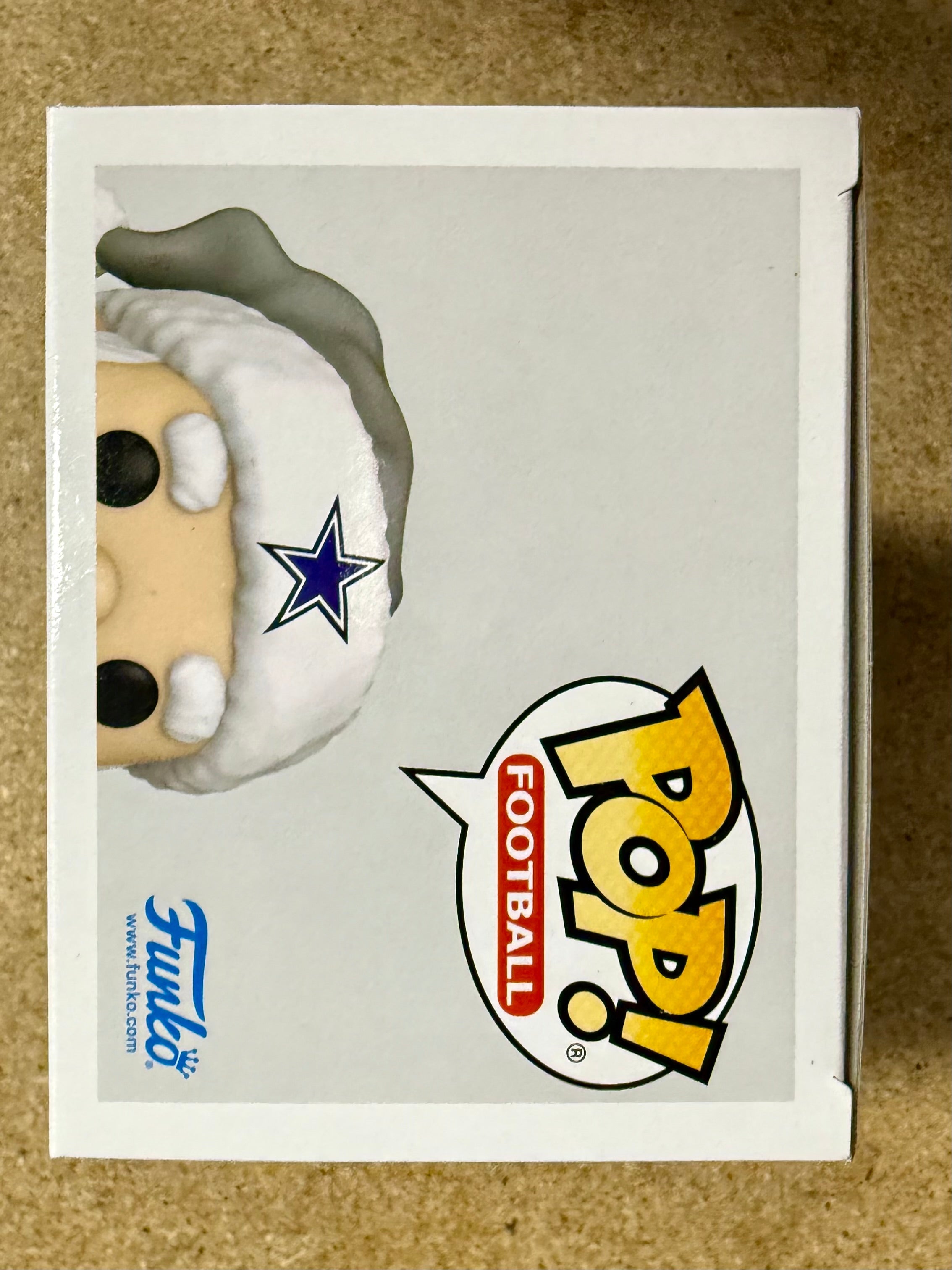 Tony Romo Signed NFL Santa Dallas Cowboys Exclusive Funko Pop! #265 JSA COA READ