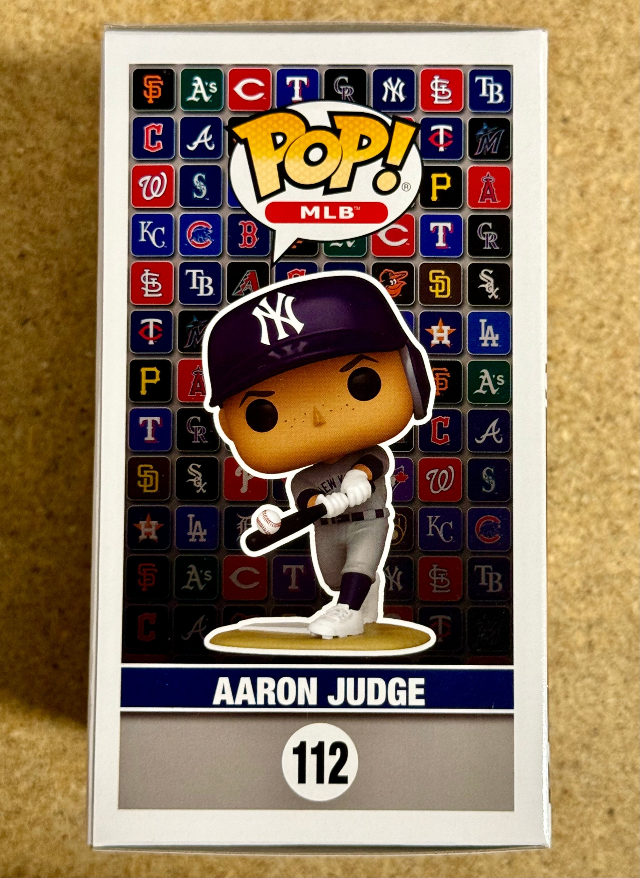 Funko Pop MLB Aaron Judge #112 New York Yankees Baseball Outfielder 2024