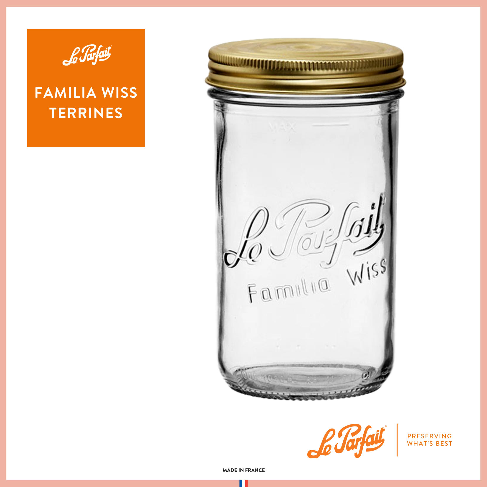 Le Parfait Familia Wiss Terrines - Wholesale