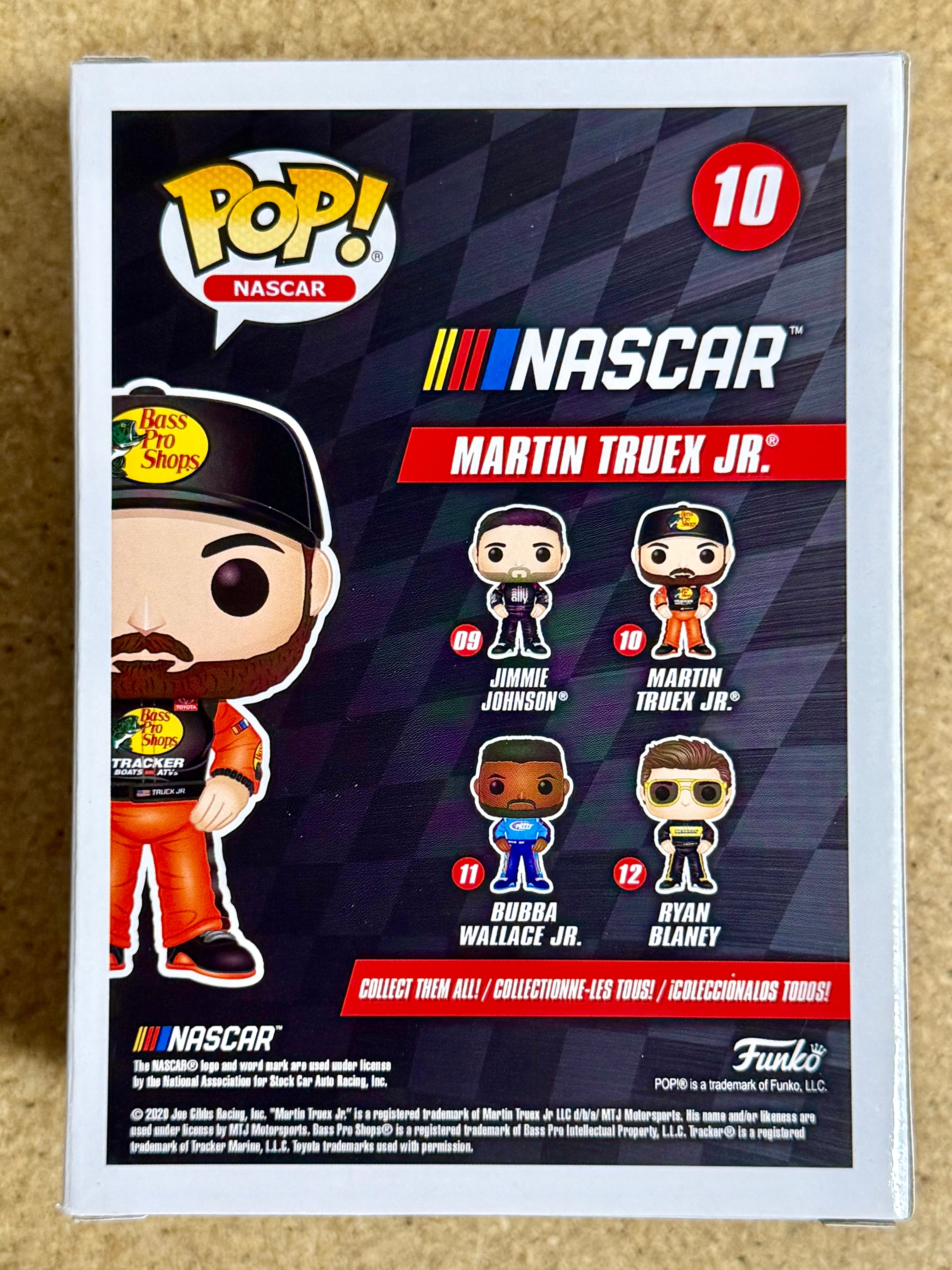 Funko Pop! NASCAR Martin Truex Jr. #10 Bass Pro Shop Racing Car Driver 2020