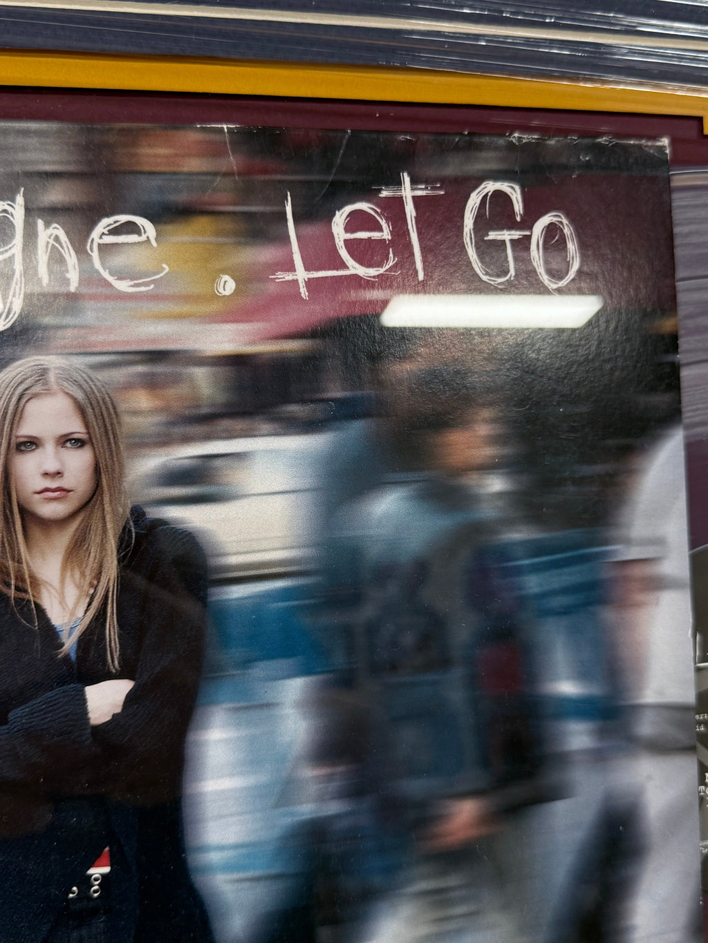 Avril Lavigne Signed & Custom Framed Let Go Limited Vinyl With PSA COA