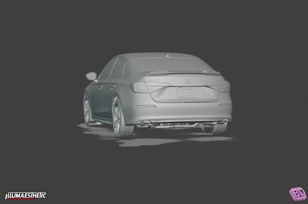 Honda Civic (FE/FL) 3D Scan (2021+)