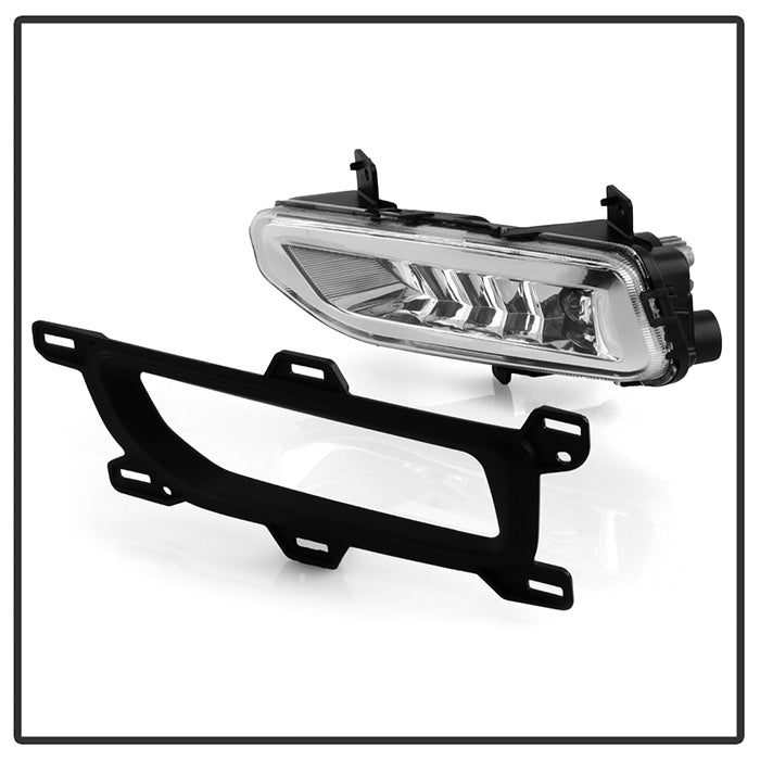 SPYDER 20-22 Nissan Titan OEM Style Fog Lights w/Switch (Bulbs Size - 5W) - Clear (FL-NT2020-LED-C) 9051333
