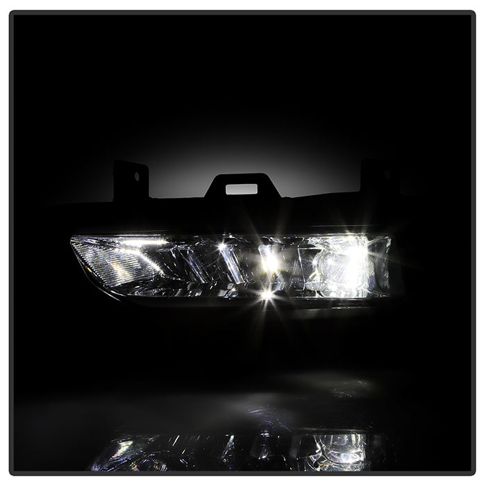 SPYDER 20-22 Nissan Titan OEM Style Fog Lights w/Switch (Bulbs Size - 5W) - Clear (FL-NT2020-LED-C) 9051333