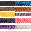 FLAT BRAID HALTHER W/9' LEAD PINK