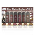 Thebalm Meet Matt(e) Hughes 6 Mini Long Lasting Liquid Lipsticks Kit  - Nude  --6x1.2ml/0.04oz By Thebalm