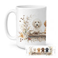 Labradoodles Morning Coffee Ceramic Coffee Mug 15 oz Decorative Large C Handle Mug Cup for Tea, Cocoa Hot Chocolate
