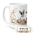 Toy Fox Terriers Morning Coffee Ceramic Coffee Mug 15 oz Decorative Large C Handle Mug Cup for Tea, Cocoa Hot Chocolate