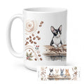 Cornish Rex Cats Morning Coffee Ceramic Coffee Mug 15 oz Decorative Large C Handle Mug Cup for Tea, Cocoa Hot Chocolate