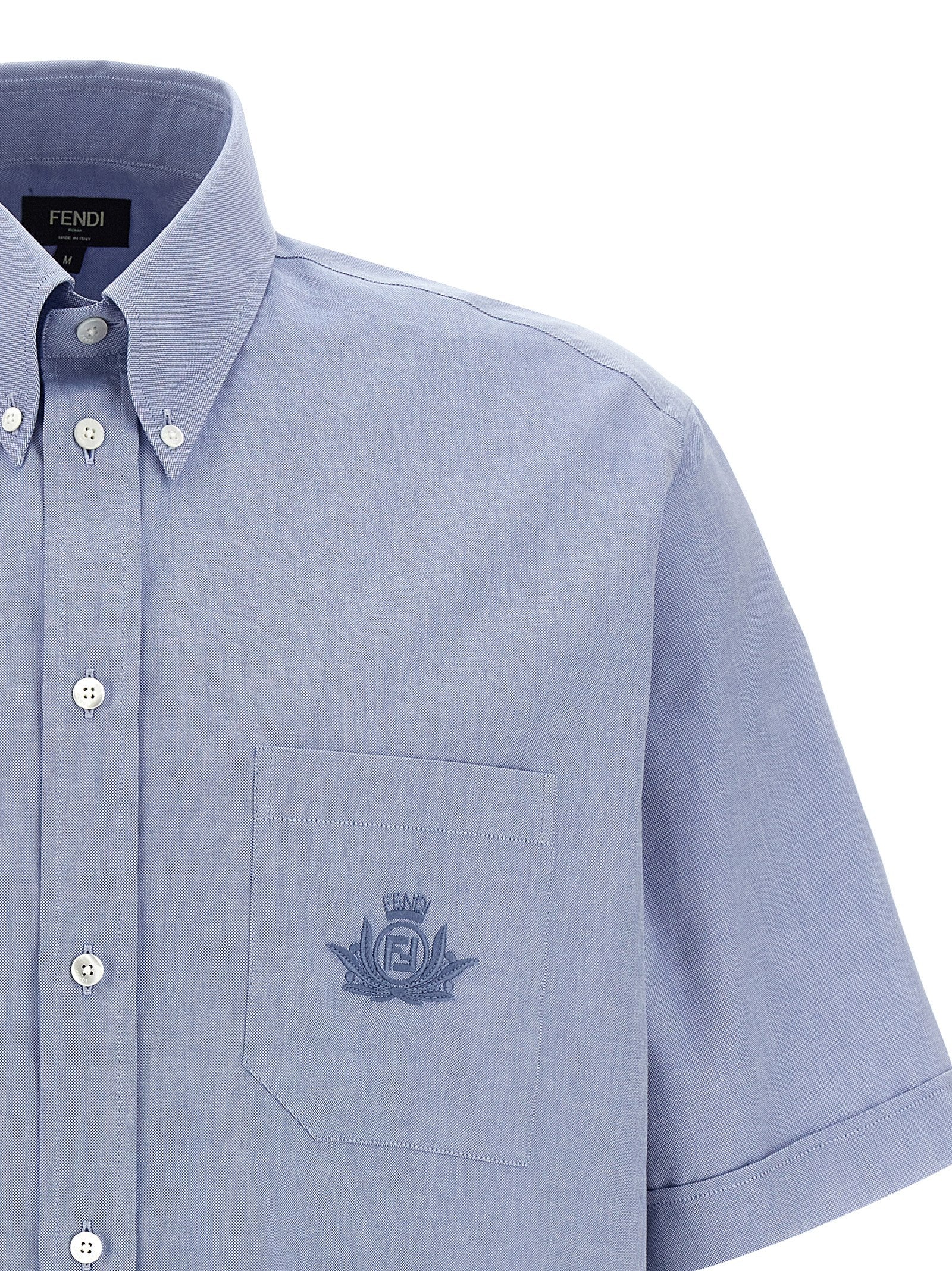 Fendi Men 'Fendi Crest' Shirt