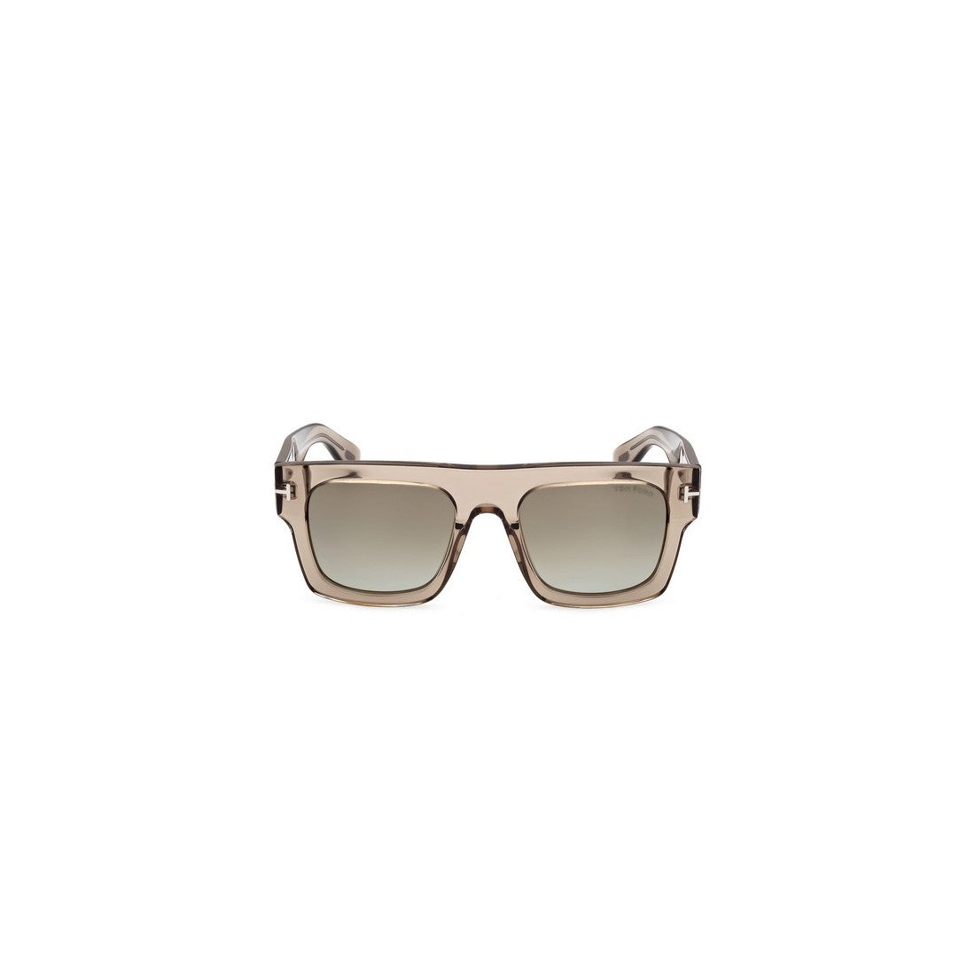 TOM FORD Stylish Men's Mini Sunglasses with Green Mirror Lenses