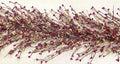 Burgundy & Old Gold Pip Garland 4 ft.