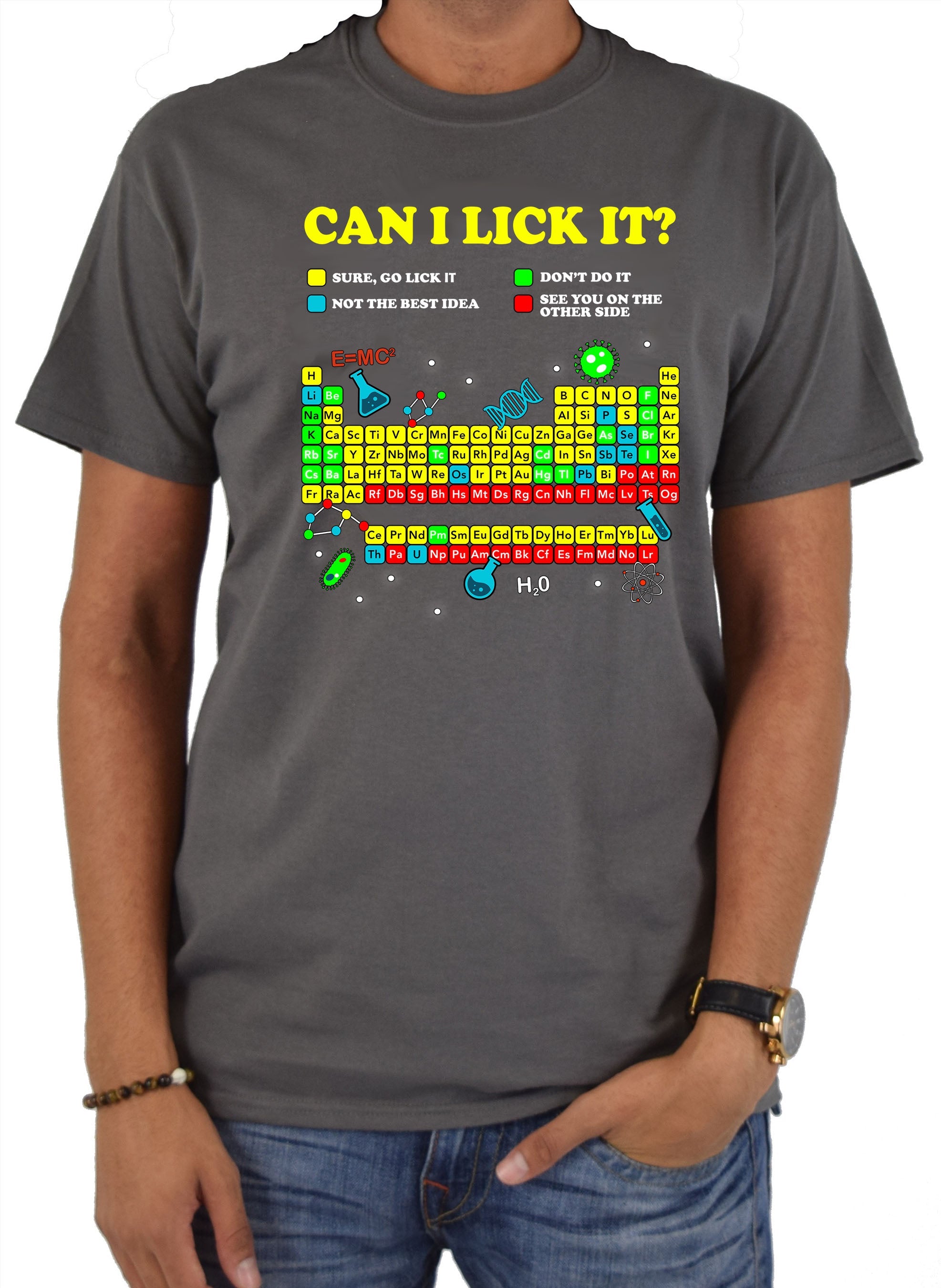 Can I Lick It Periodic Table T-Shirt