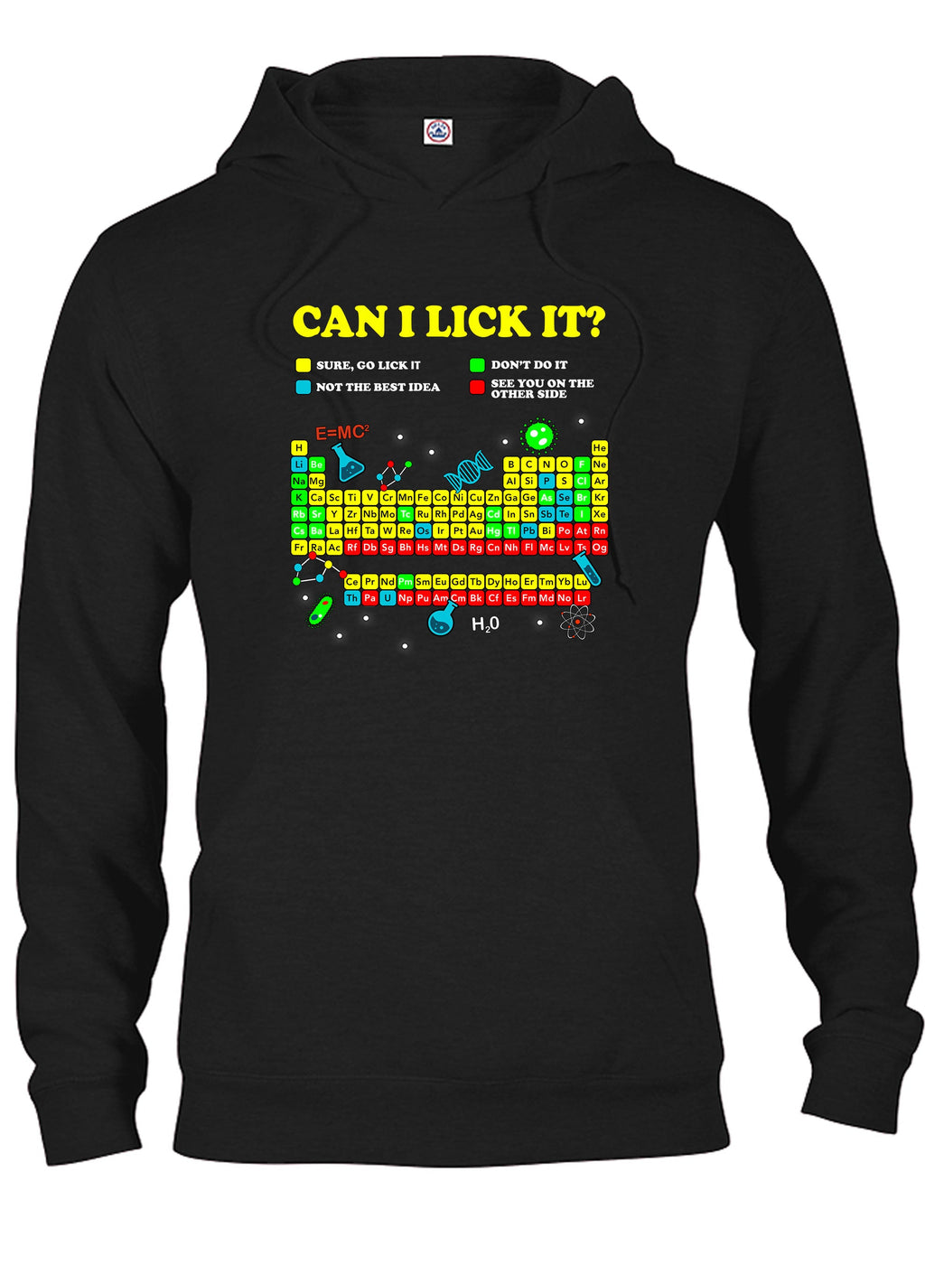 Can I Lick It Periodic Table T-Shirt