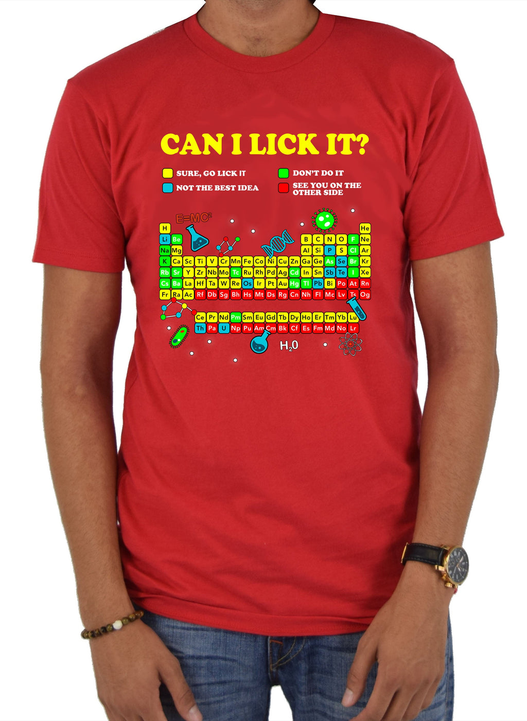Can I Lick It Periodic Table T-Shirt