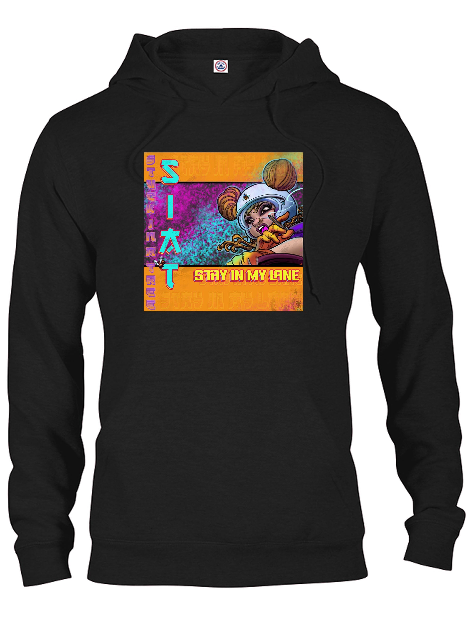 Stay In My Lane Pop Art T-Shirt