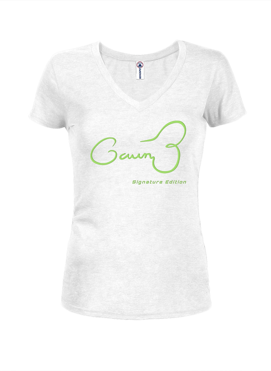 Gavin Belson Signature Edition Juniors V Neck T-Shirt