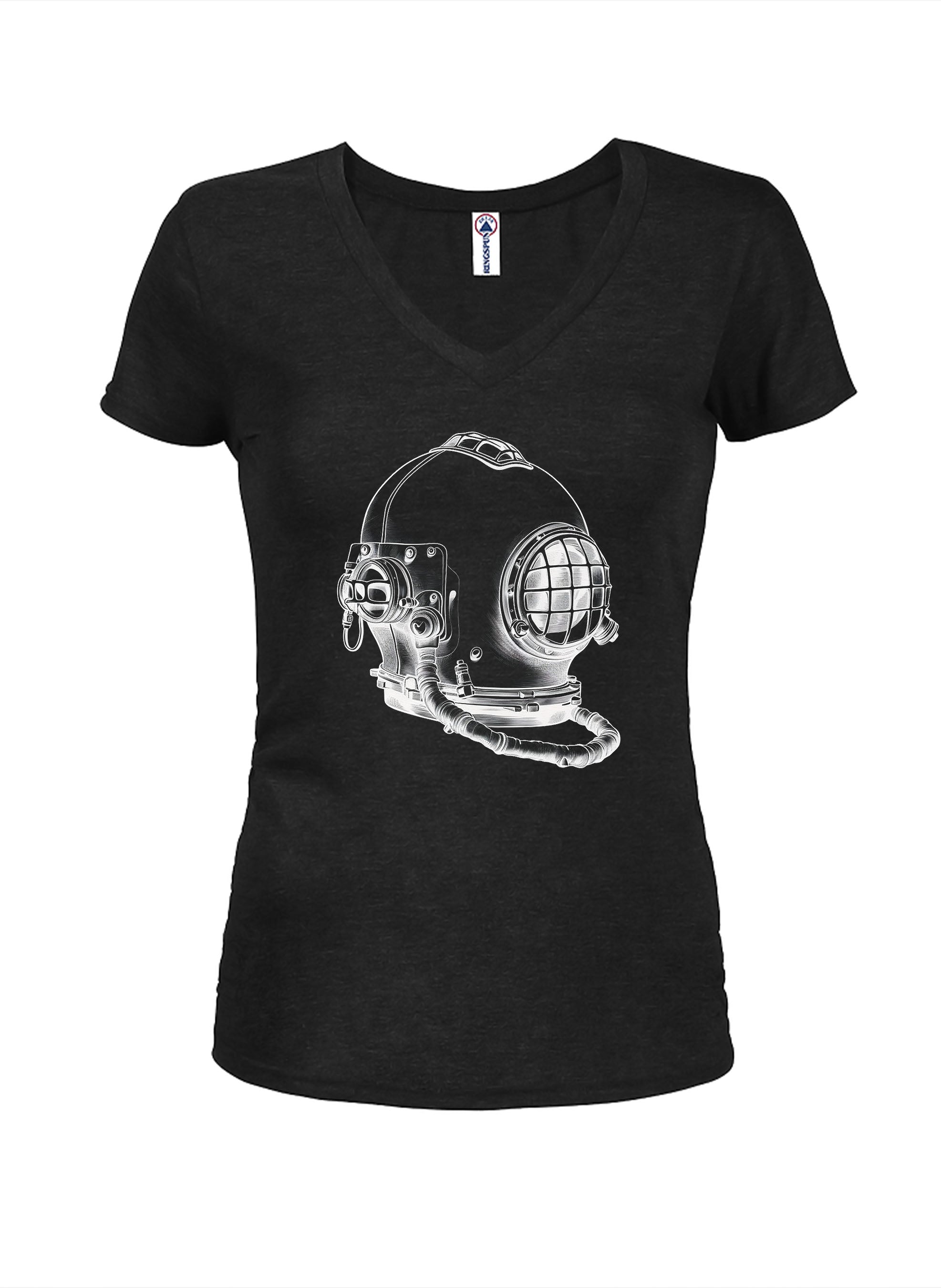 Diver Juniors V Neck T-Shirt