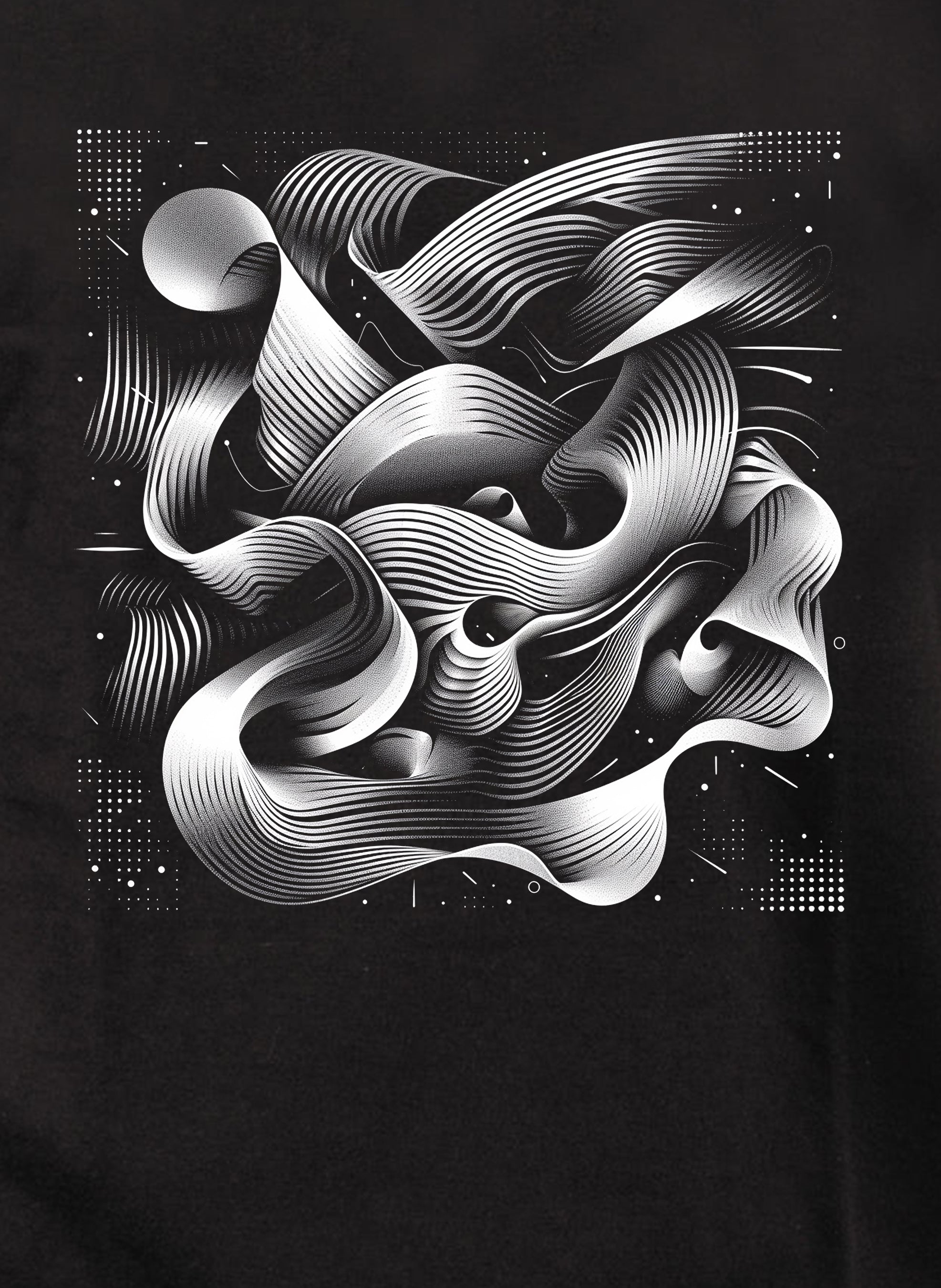 Ribbon Flow Kids T-Shirt