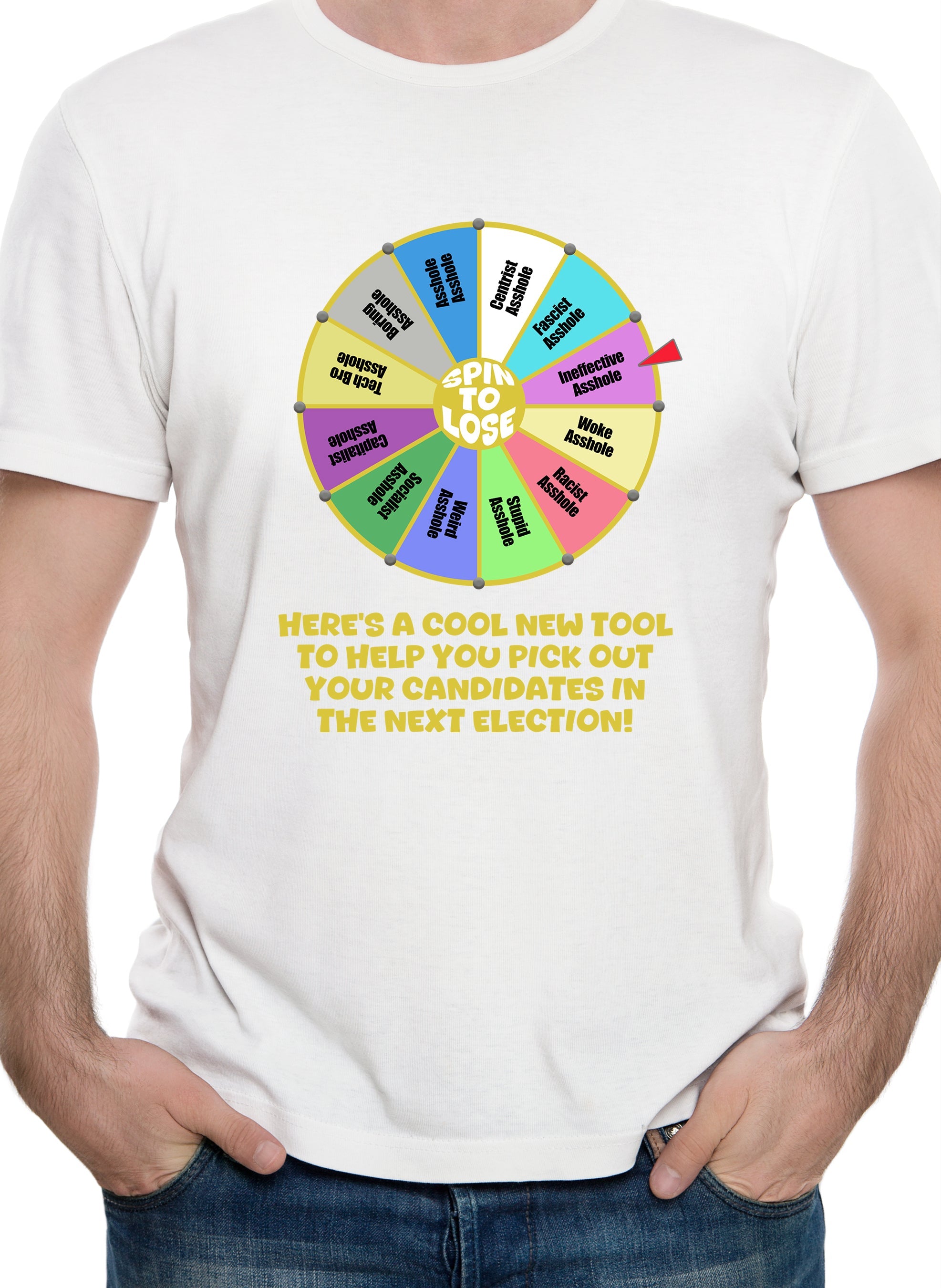 Election Spin to Lose T-Shirt