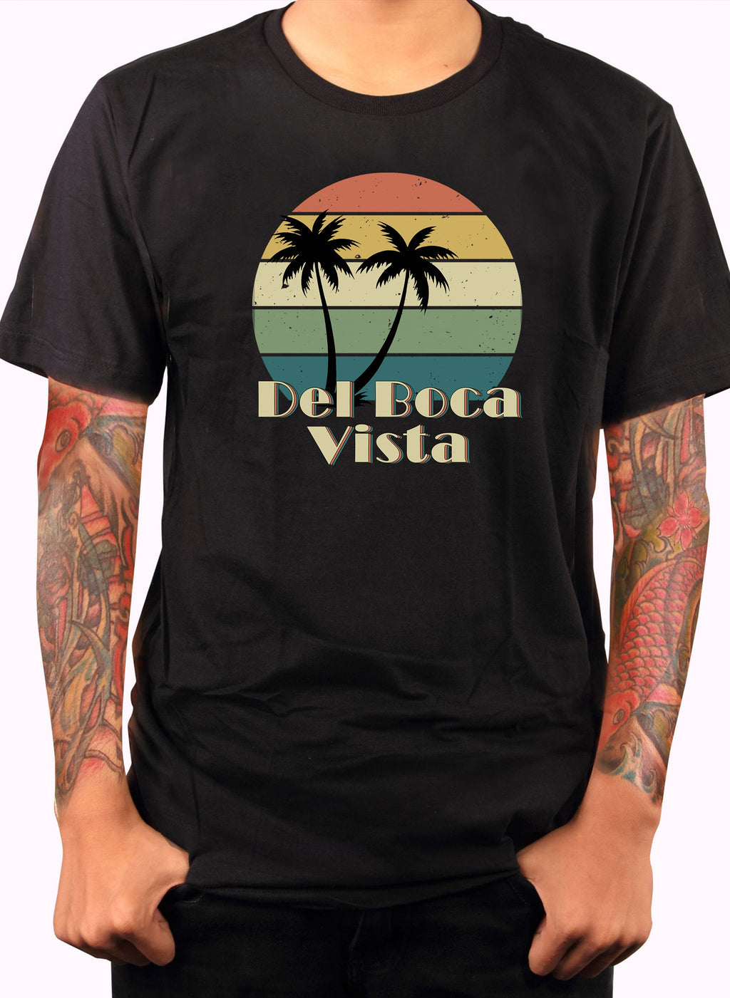 Del Boca Vista Retro T-Shirt