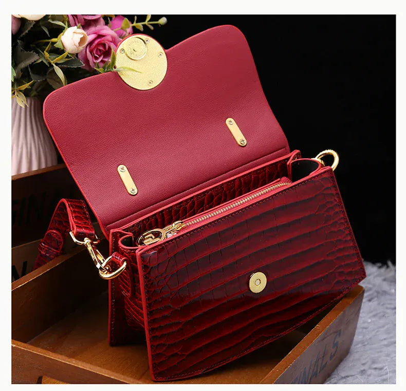 Fancy Leather Handbag
