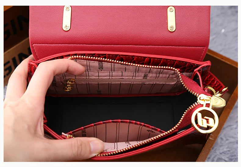 Fancy Leather Handbag