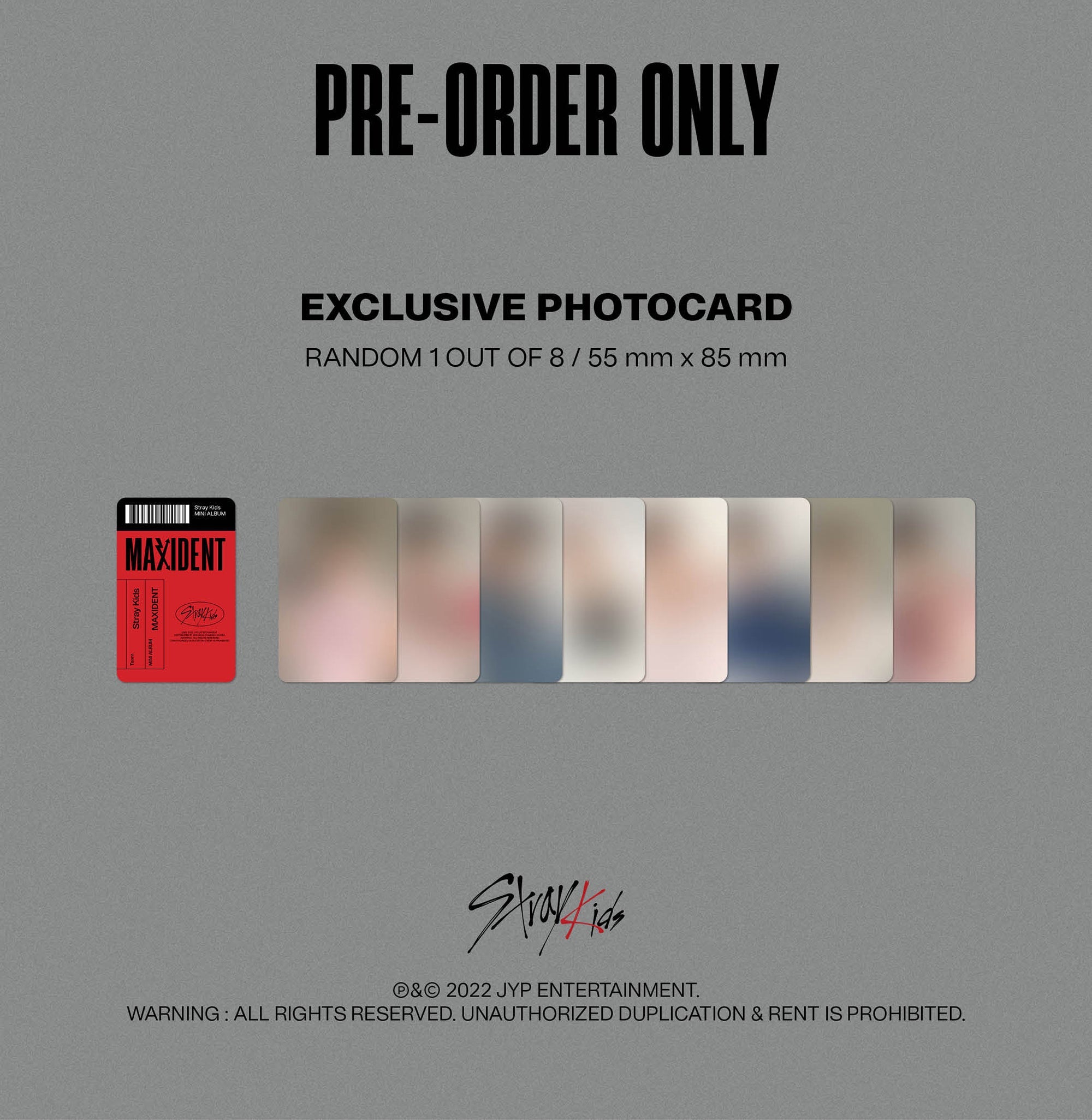 Stray Kids 7th Mini Album - Maxident (Case Version)