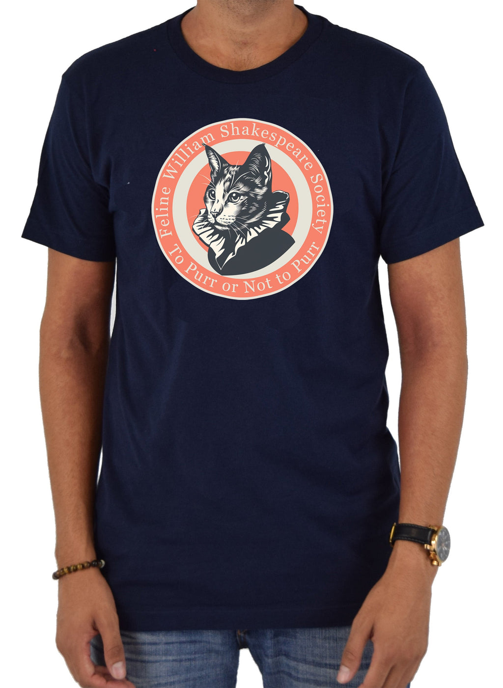 Feline William Shakespeare Society T-Shirt