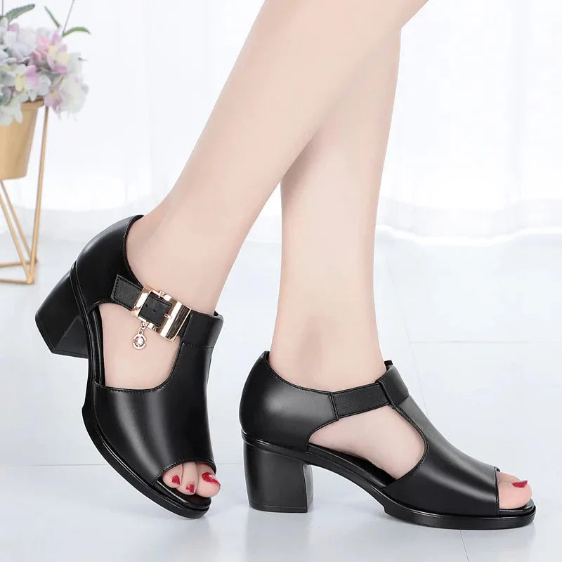 Female Platform Sandals – Casual Chic Height-Boost Shoes