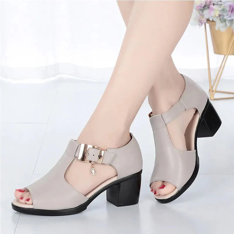 Female Platform Sandals – Casual Chic Height-Boost Shoes