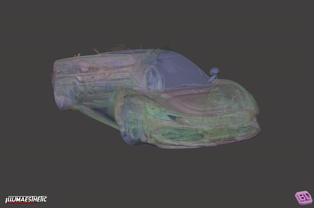 Ferrari 296 GTB (Type F171) 3D Scan (2022+)