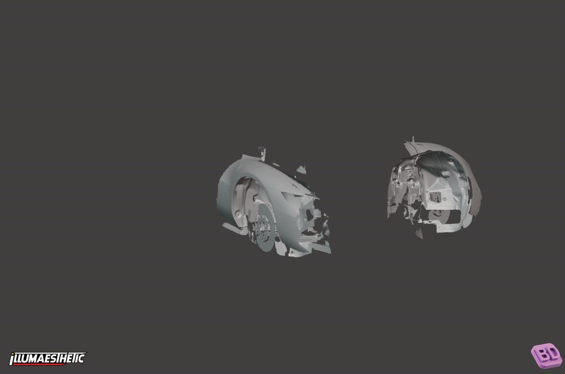 Ferrari 296 GTB (Type F171) 3D Scan (2022+)